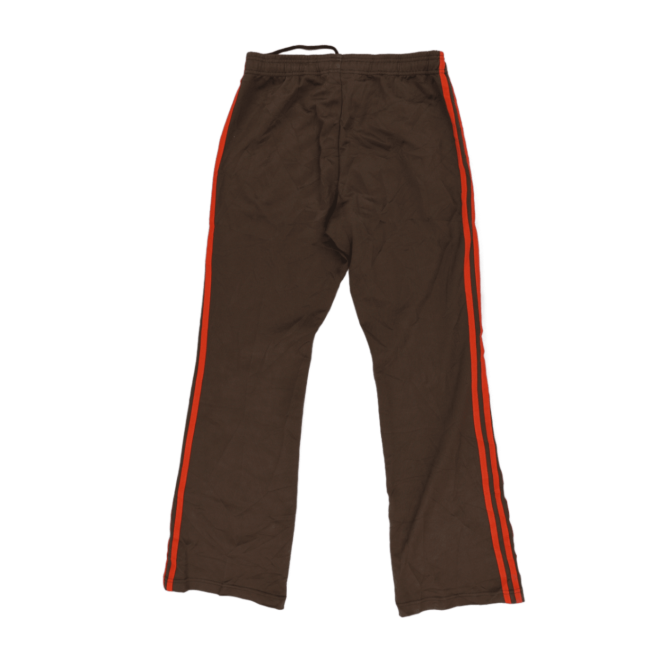 adidas Brown Track Trousers Medium Polyester Vintage Climalite 80 cm Inseam