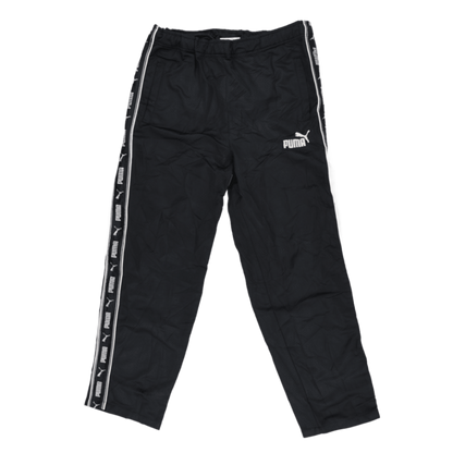 PUMA Men's Black Track Pants Medium Polyester 76 cm Inseam