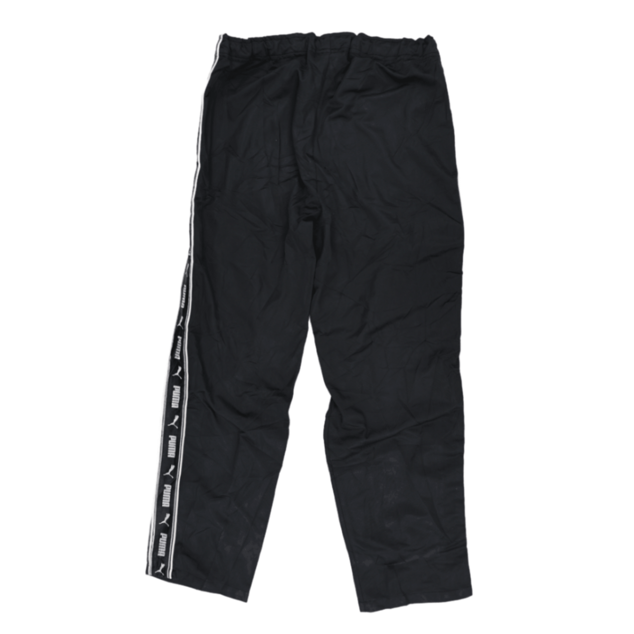PUMA Men's Black Track Pants Medium Polyester 76 cm Inseam
