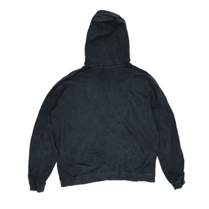 Nike Vintage Black Cotton Pullover Hoodie Large