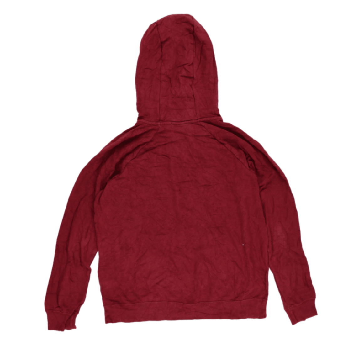 Nike Burgundy Pullover Hoodie for Men Size Large Cotton
