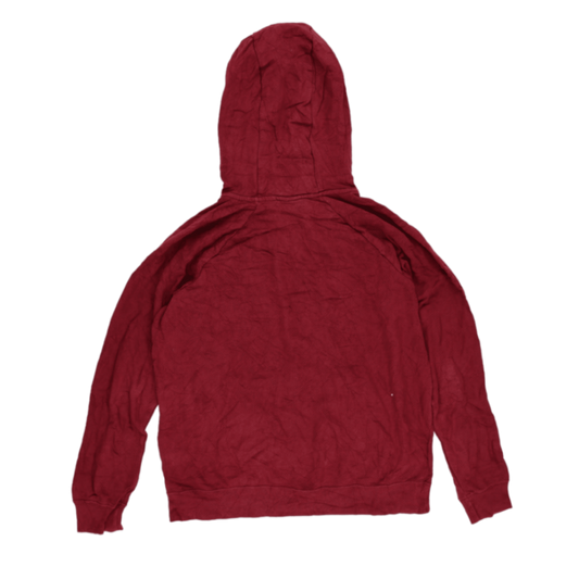 Nike Burgundy Pullover Hoodie for Men Size Large Cotton