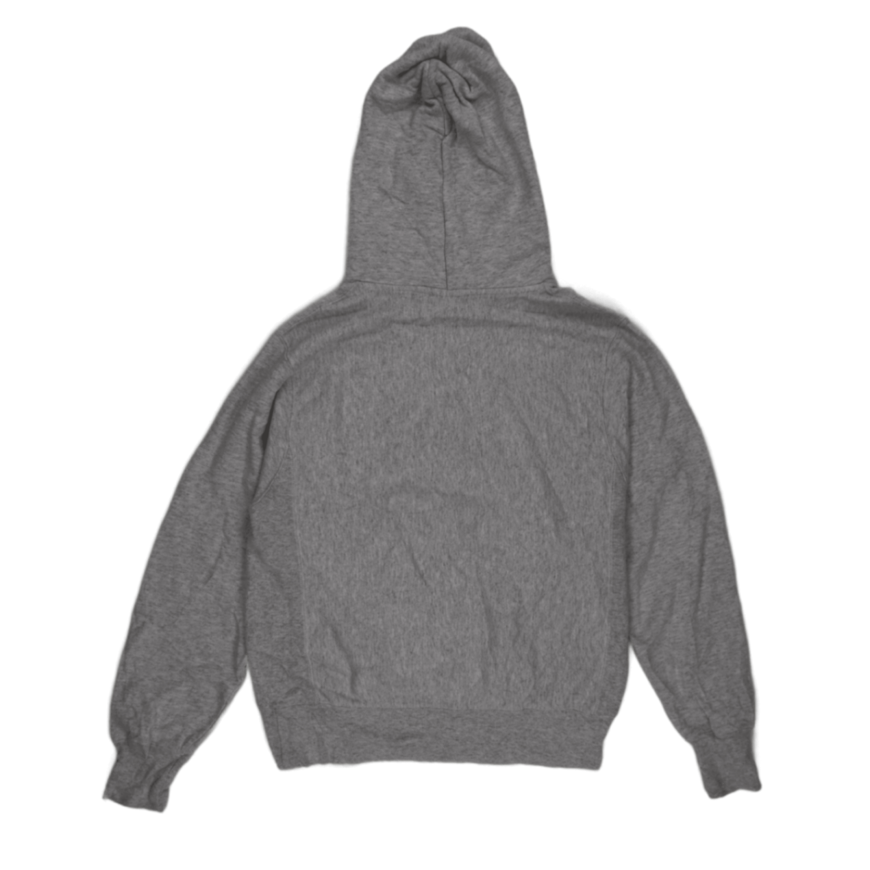 Champion Vintage Temple University Pullover Hoodie Grey Small Cotton Blend