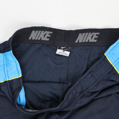 Nike Dri-FIT Vintage Navy Blue Track Bottoms Men Size Medium 42 Inseam Polyester