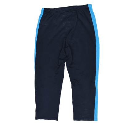 Nike Dri-FIT Vintage Navy Blue Track Bottoms Men Size Medium 42 Inseam Polyester