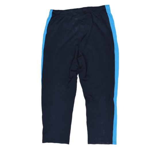 Nike Dri-FIT Vintage Navy Blue Track Bottoms Men Size Medium 42 Inseam Polyester