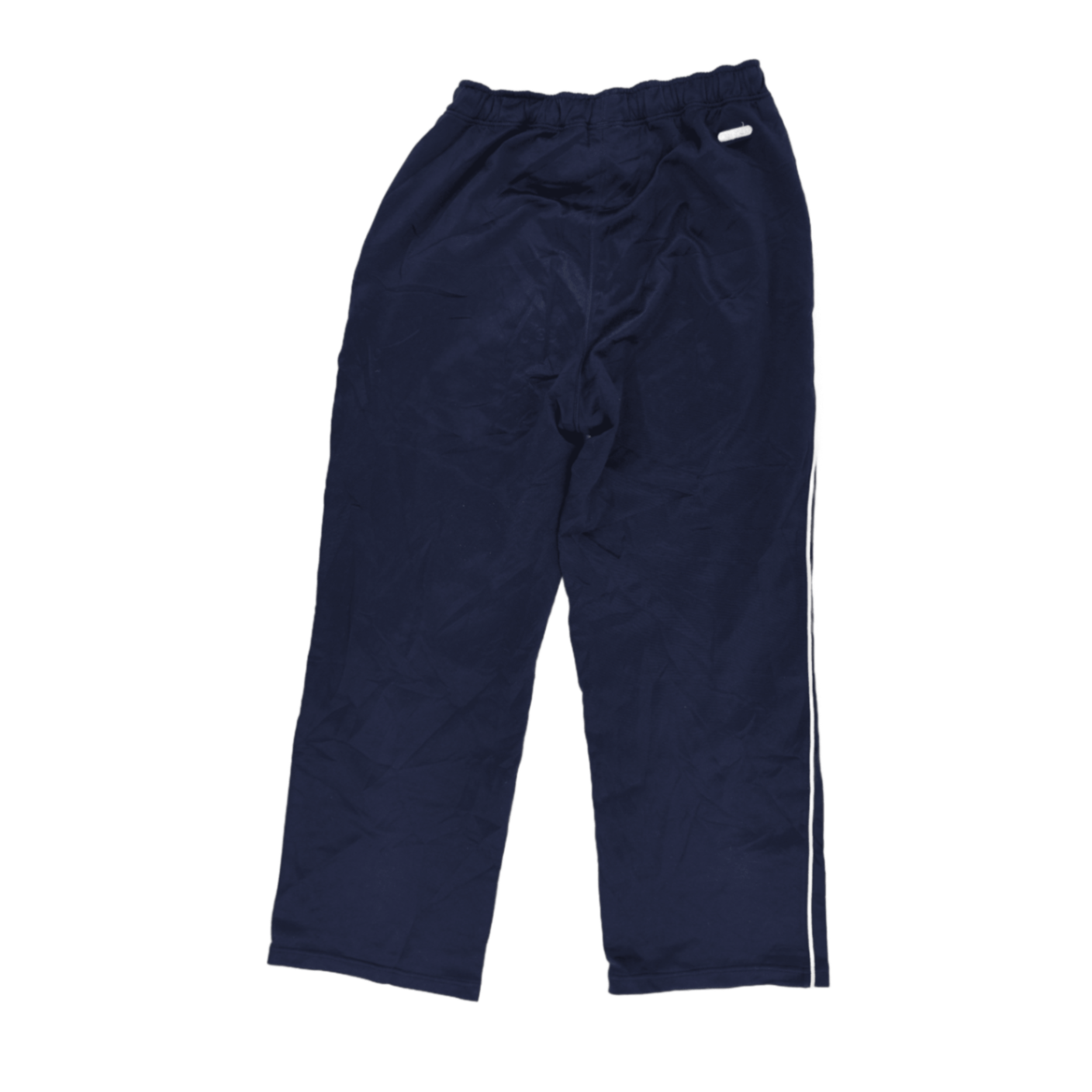 Nike Track Trousers Navy Blue Medium Polyester Men's 77 cm Inseam 39 cm Waist