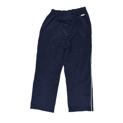 Nike Track Trousers Navy Blue Medium Polyester Men's 77 cm Inseam 39 cm Waist