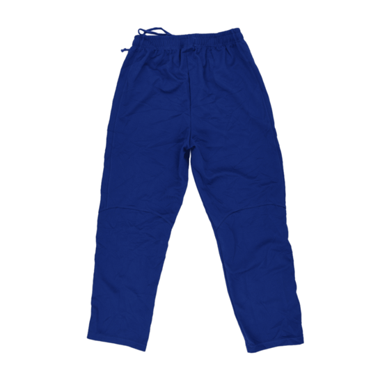 PUMA Men's Track Pants Cobalt Blue Size Medium Polyester 76 cm Inseam
