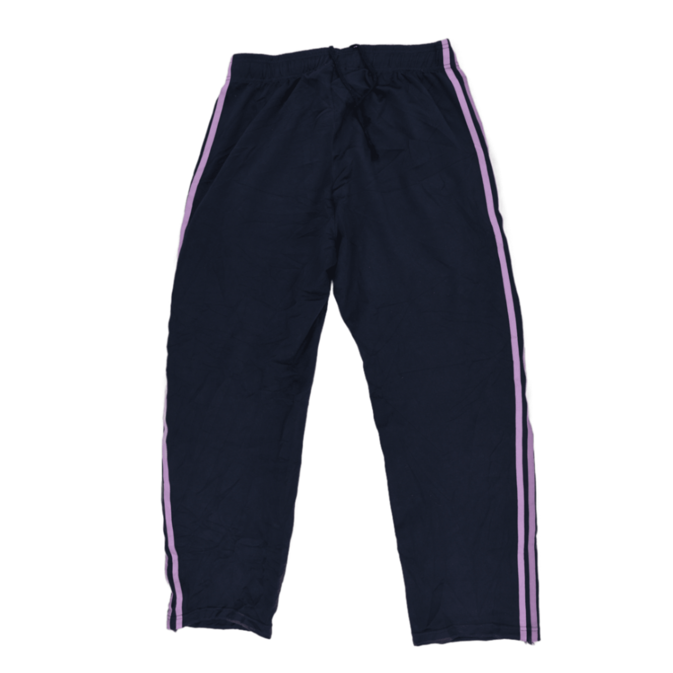 adidas Climalite Navy Track Bottoms Men's Medium 77cm Inseam 82cm Waist Polyester