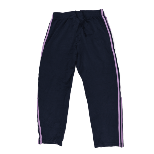 adidas Climalite Navy Track Bottoms Men's Medium 77cm Inseam 82cm Waist Polyester