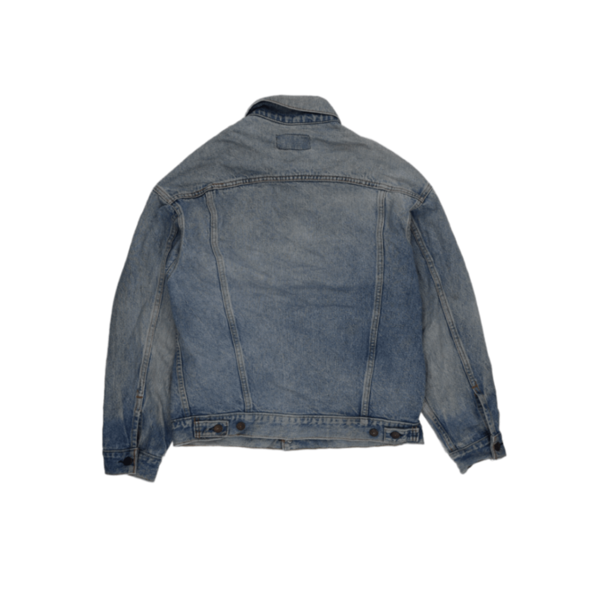 Levi's 557 Vintage Denim Trucker Jacket Blue Unisex Size L