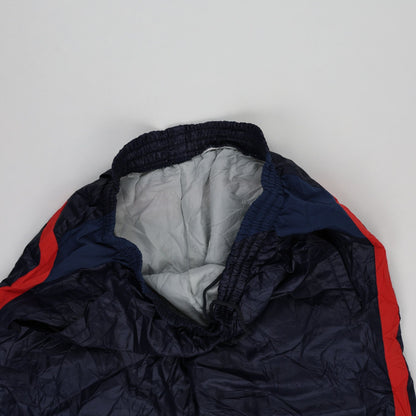 Umbro Vintage Navy Blue Red Panel Track Pants Large Nylon 90s Style