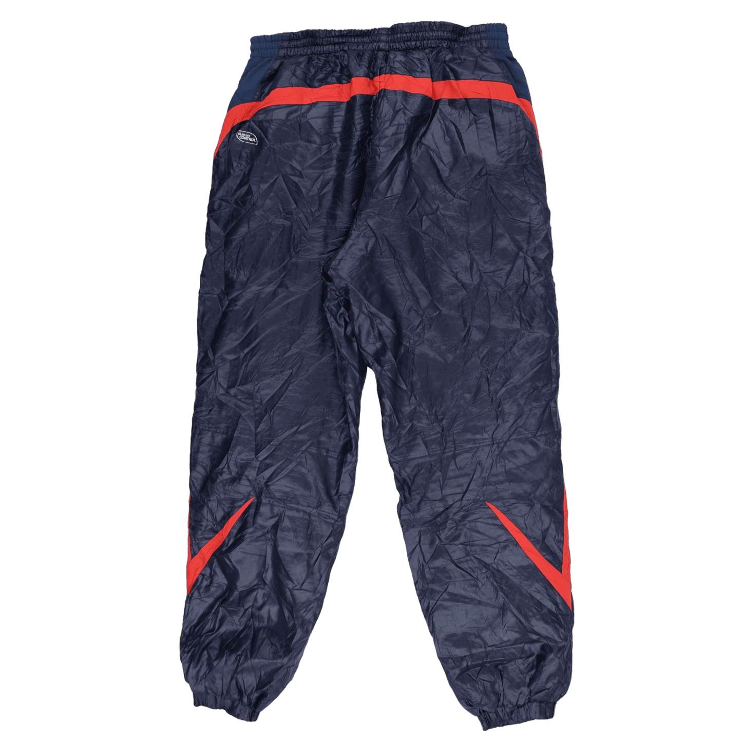 Umbro Vintage Navy Blue Red Panel Track Pants Large Nylon 90s Style