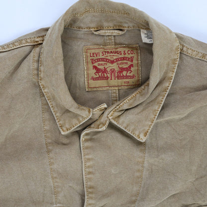 Levi's Vintage Workwear Chore Jacket Tan Large Cotton