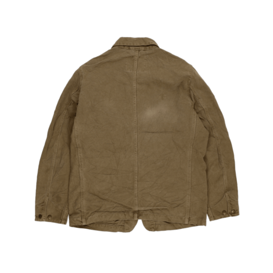 Levi's Vintage Workwear Chore Jacket Tan Large Cotton