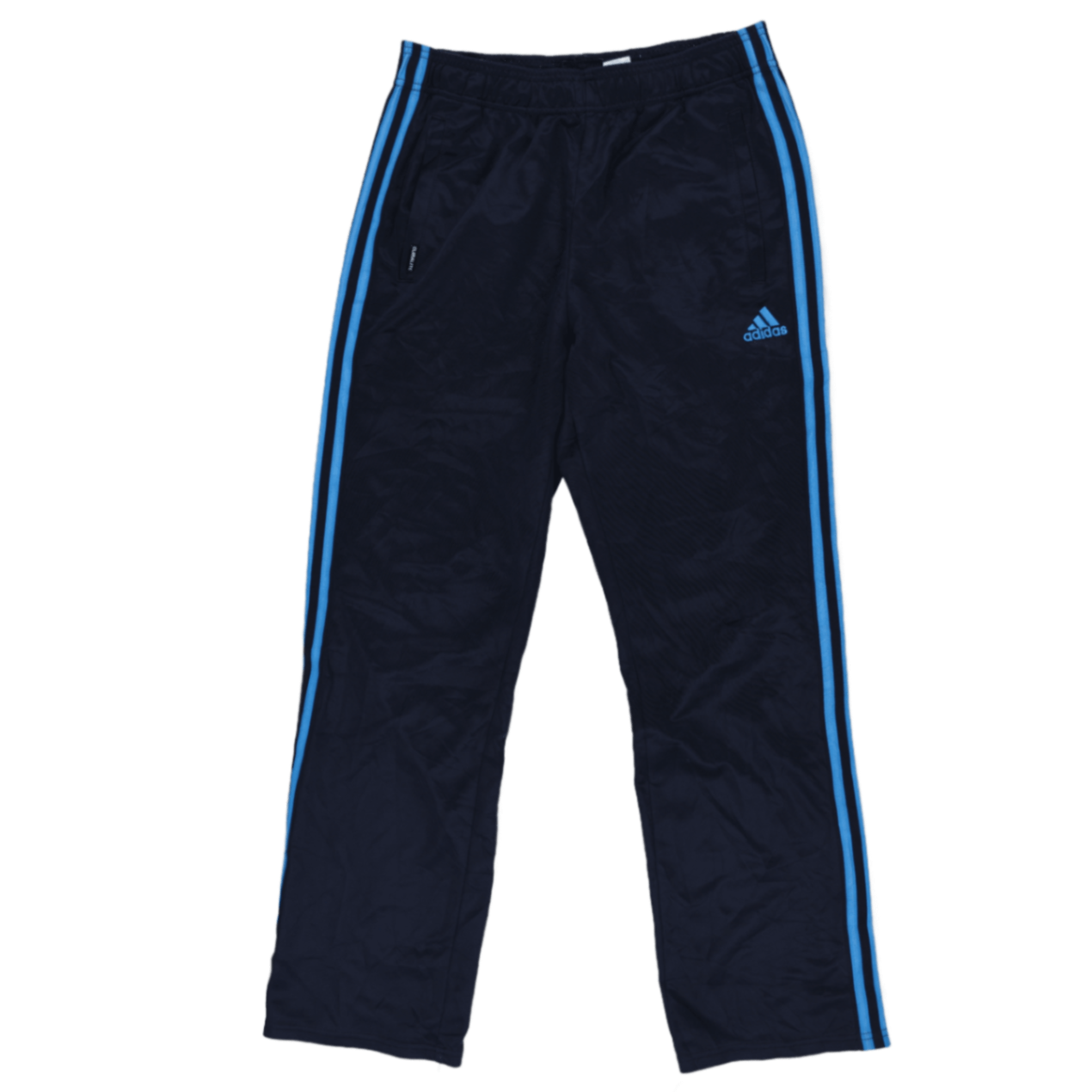 adidas Climalite Navy Blue Track Pants Medium Polyester