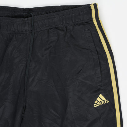 Adidas CLIMACOOL CLIM365 Track Trousers Black Yellow Stripes Large Polyester