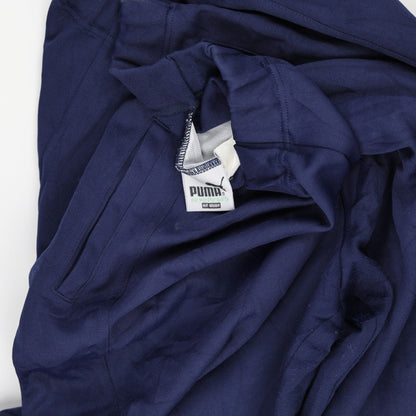 PUMA Navy Blue Vintage Track Pants Men's Size M 33in Waist 75cm Inseam Polyester Blend
