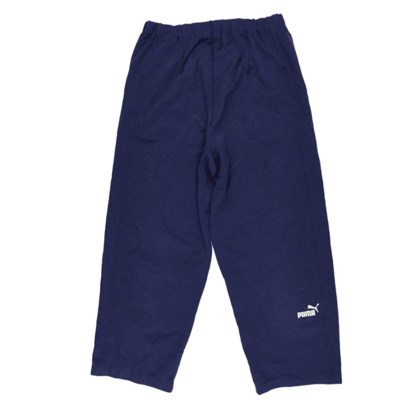 PUMA Navy Blue Vintage Track Pants Men's Size M 33in Waist 75cm Inseam Polyester Blend