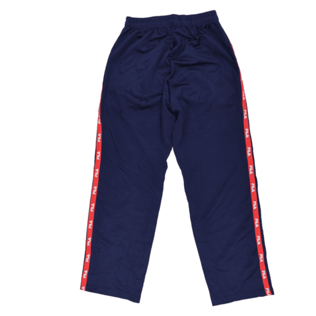 Fila Men's Track Pants Navy Blue Medium 76cm Inseam Polyester