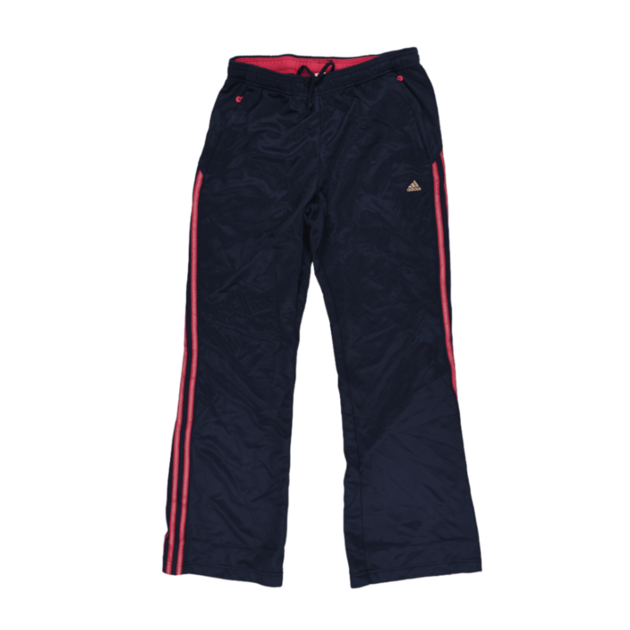 adidas Clima Navy Track Trousers Men's Medium 78 cm Inseam 82 cm Waist Polyester