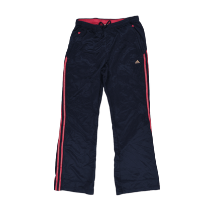 adidas Clima Navy Track Trousers Men's Medium 78 cm Inseam 82 cm Waist Polyester