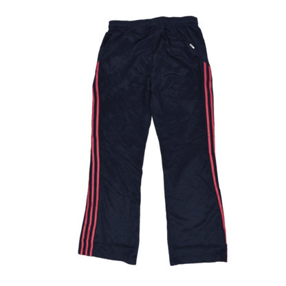 adidas Clima Navy Track Trousers Men's Medium 78 cm Inseam 82 cm Waist Polyester