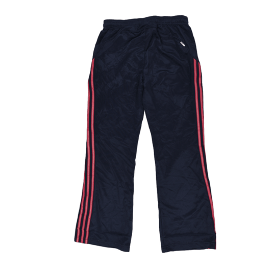 adidas Clima Navy Track Trousers Men's Medium 78 cm Inseam 82 cm Waist Polyester