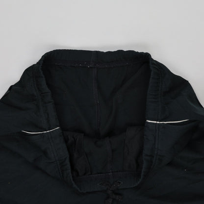 Ellesse Vintage Black Track Trousers Large Polyester Blend Mens 76cm Inseam 43cm Waist