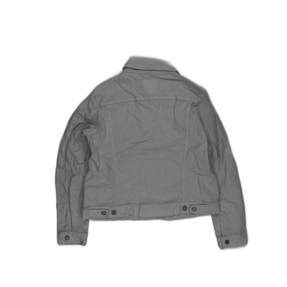 Levi's White Denim Trucker Jacket Medium Cotton