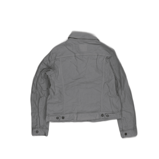 Levi's White Denim Trucker Jacket Medium Cotton