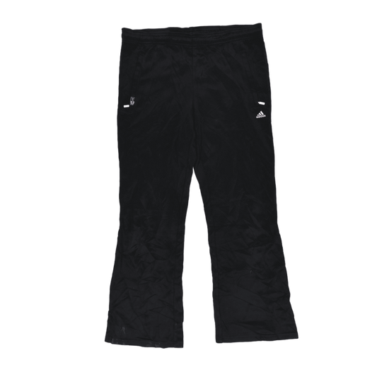 Adidas Climalite Black Sports Trousers Medium Polyester Mens 77 cm Inseam 39 cm Waist