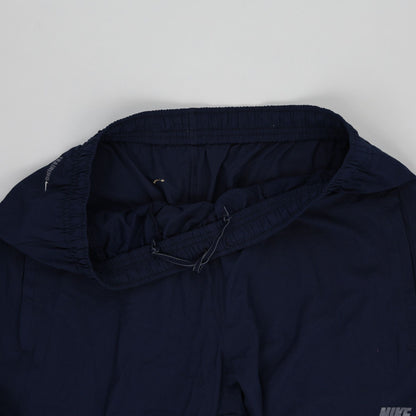 Nike Training Trousers Navy Blue Large 78 cm Inseam 42 cm Waist Polyester
