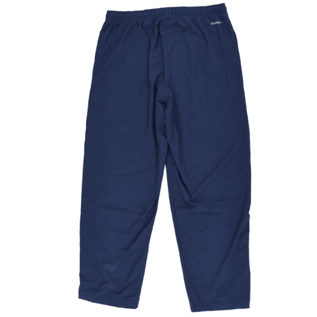 Nike Training Trousers Navy Blue Large 78 cm Inseam 42 cm Waist Polyester