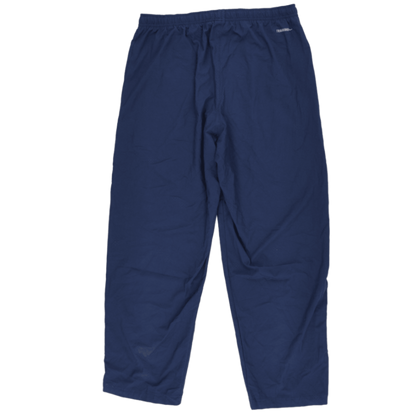 Nike Training Trousers Navy Blue Large 78 cm Inseam 42 cm Waist Polyester