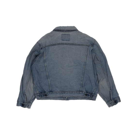 Levi's Vintage Light Blue Denim Trucker Jacket Size 48 L Cotton