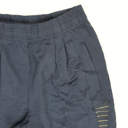 Kappa Vintage Navy Blue Track Bottoms Large 76cm Inseam 42cm Waist Polyester