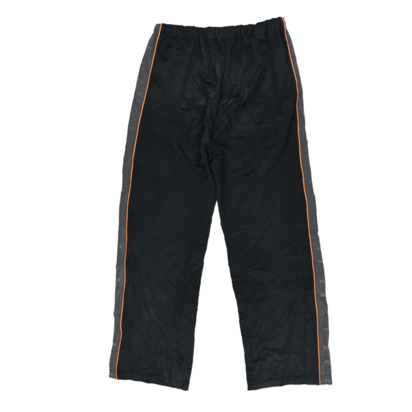 PUMA Black Track Pants Men's Medium Polyester 76 cm Inseam 82 cm Waist