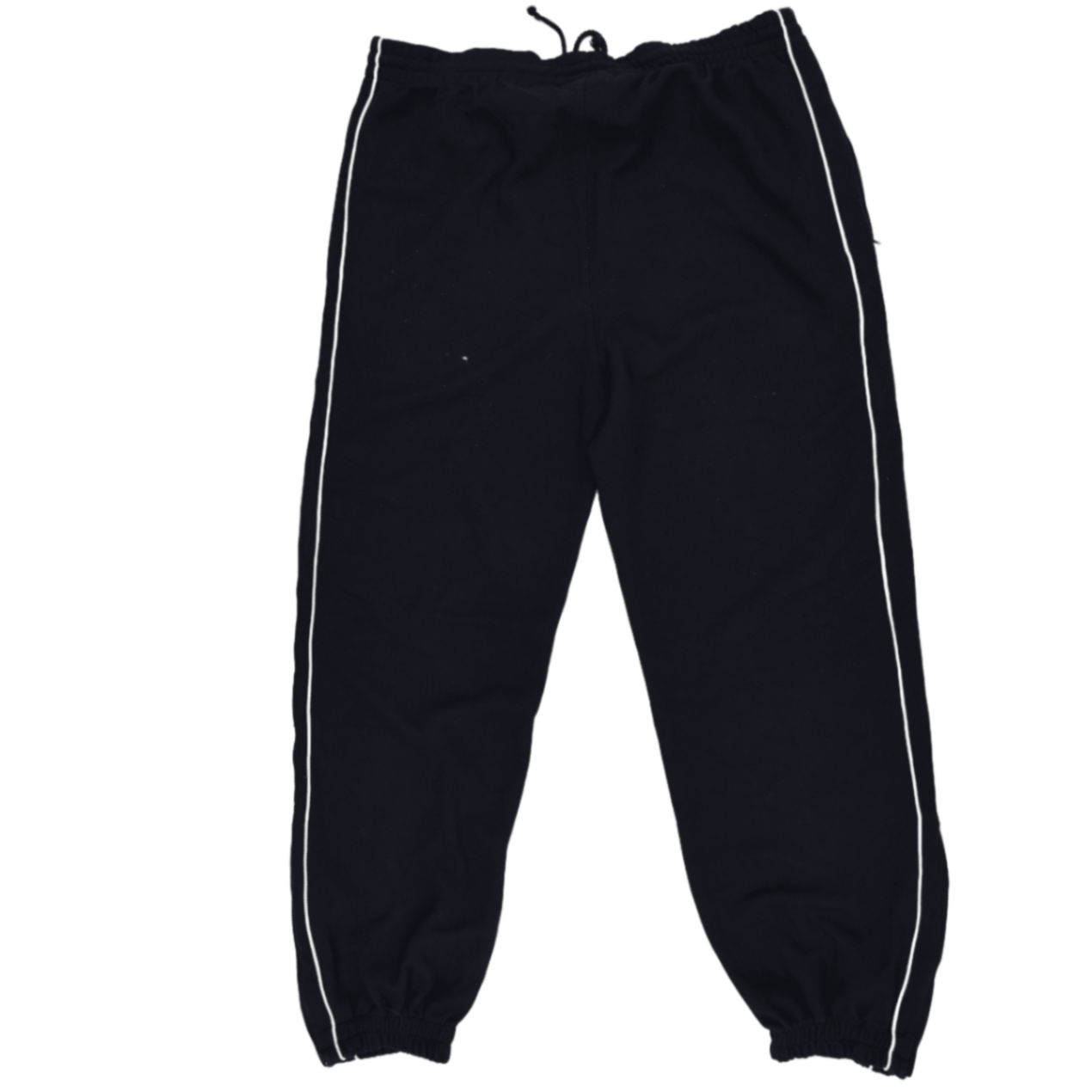 Umbro Navy Blue Track Bottoms Mens Medium Polyester Vintage 76 Inseam 36 Waist