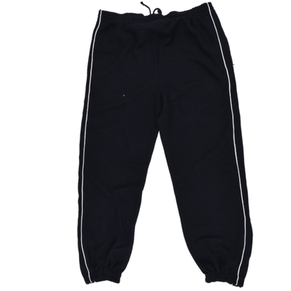 Umbro Navy Blue Track Bottoms Mens Medium Polyester Vintage 76 Inseam 36 Waist