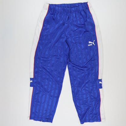 PUMA Vintage Blue White Track Pants Men's Large 76 cm Inseam Polyester