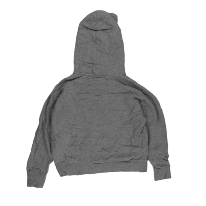 Tommy Jeans Grey Pullover Hoodie for Men Size Medium Cotton Blend