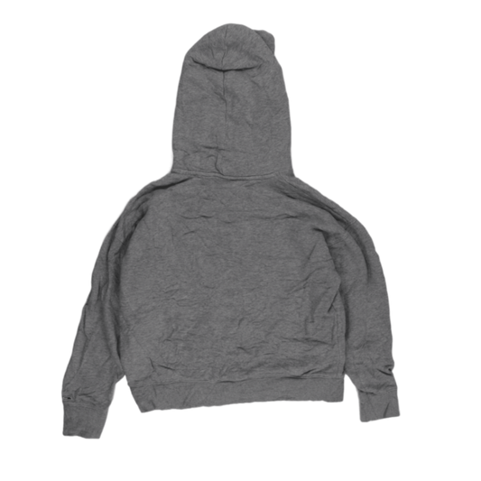 Tommy Jeans Grey Pullover Hoodie for Men Size Medium Cotton Blend