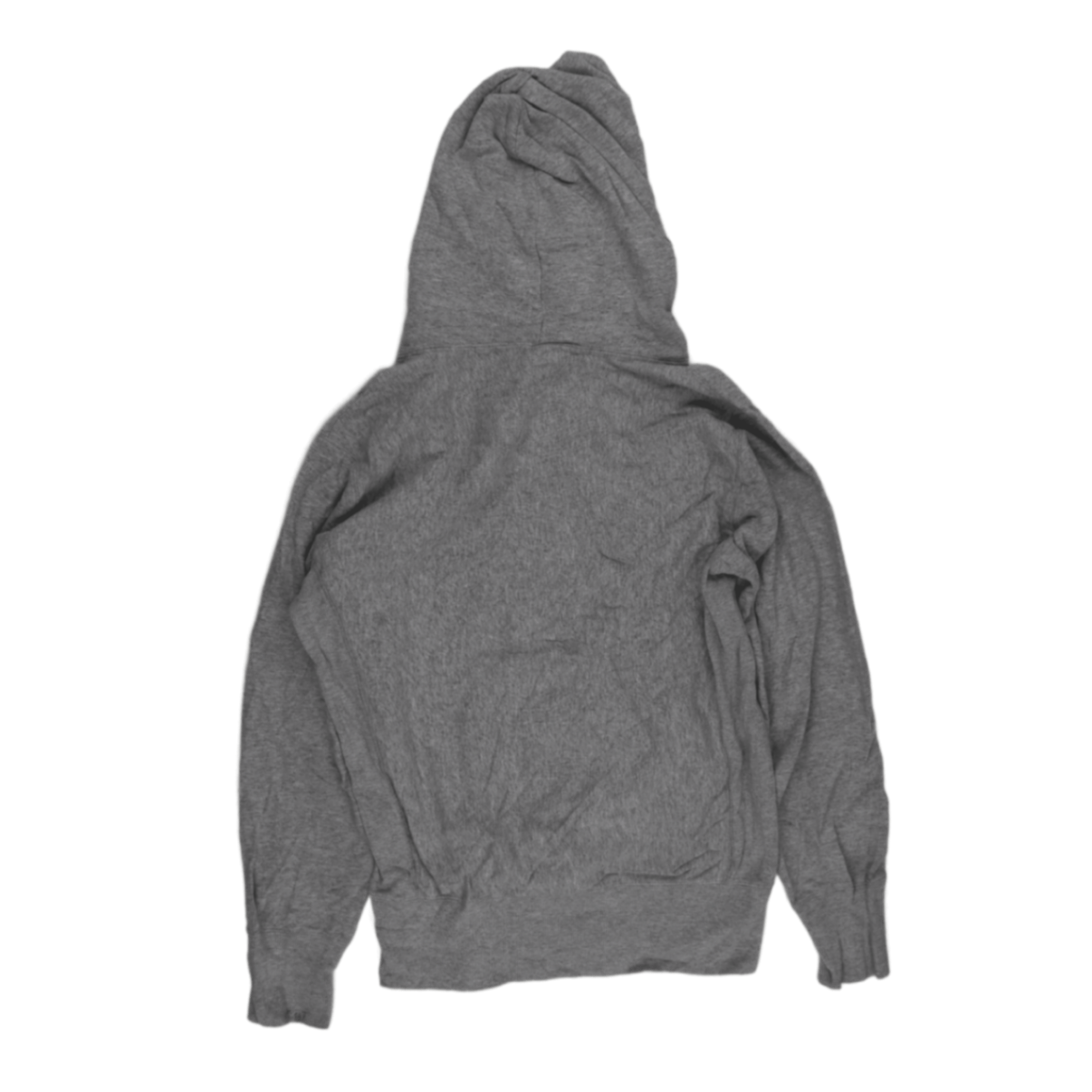 Champion Vintage Reverse Weave Grey Pullover Hoodie Medium Cotton Blend