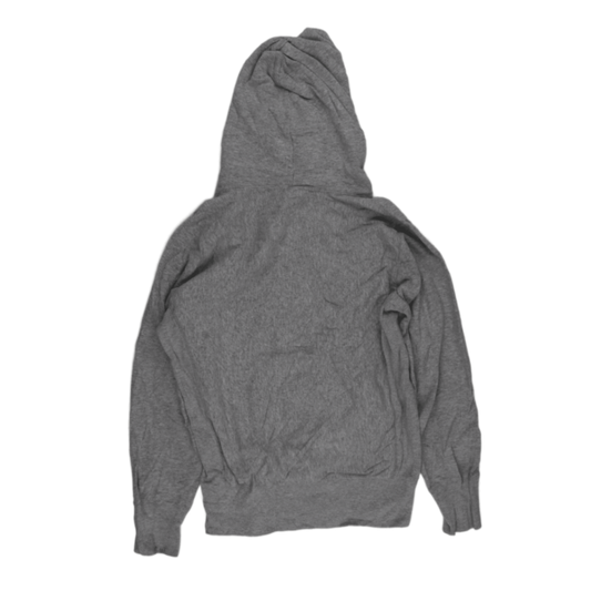 Champion Vintage Reverse Weave Grey Pullover Hoodie Medium Cotton Blend