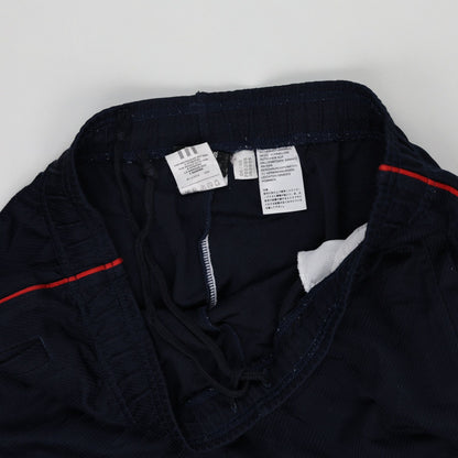 adidas Vintage Navy Blue Track Bottoms Men's Large 78cm Inseam Polyester