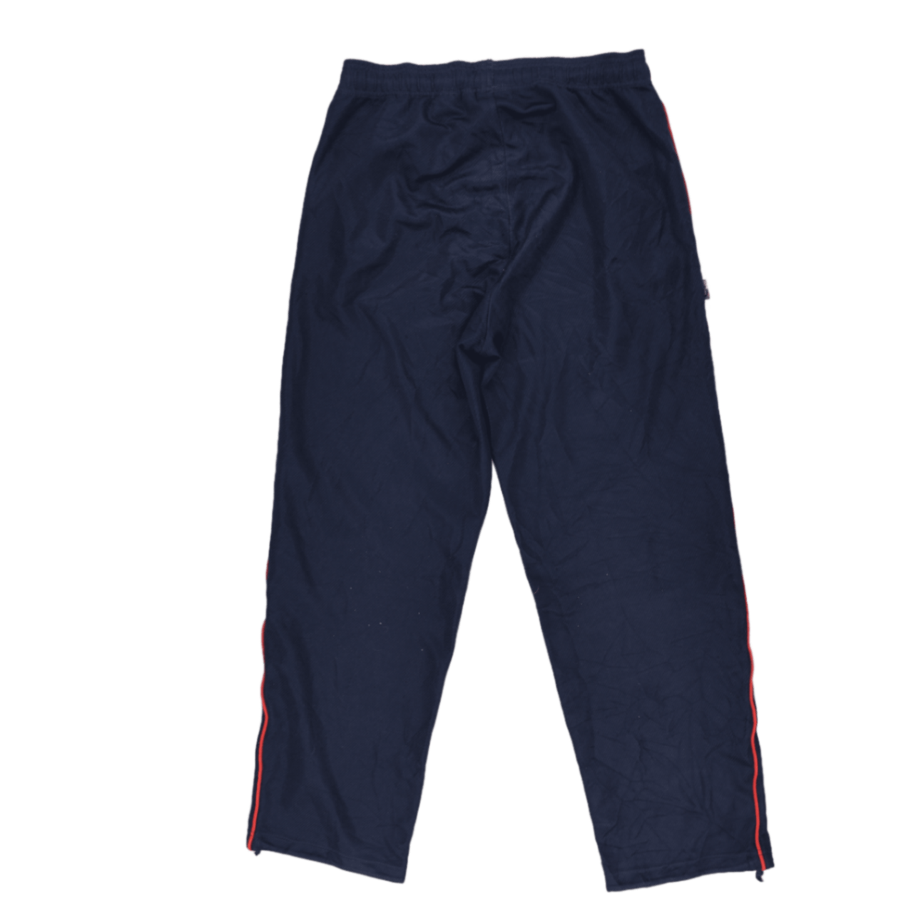 adidas Vintage Navy Blue Track Bottoms Men's Large 78cm Inseam Polyester