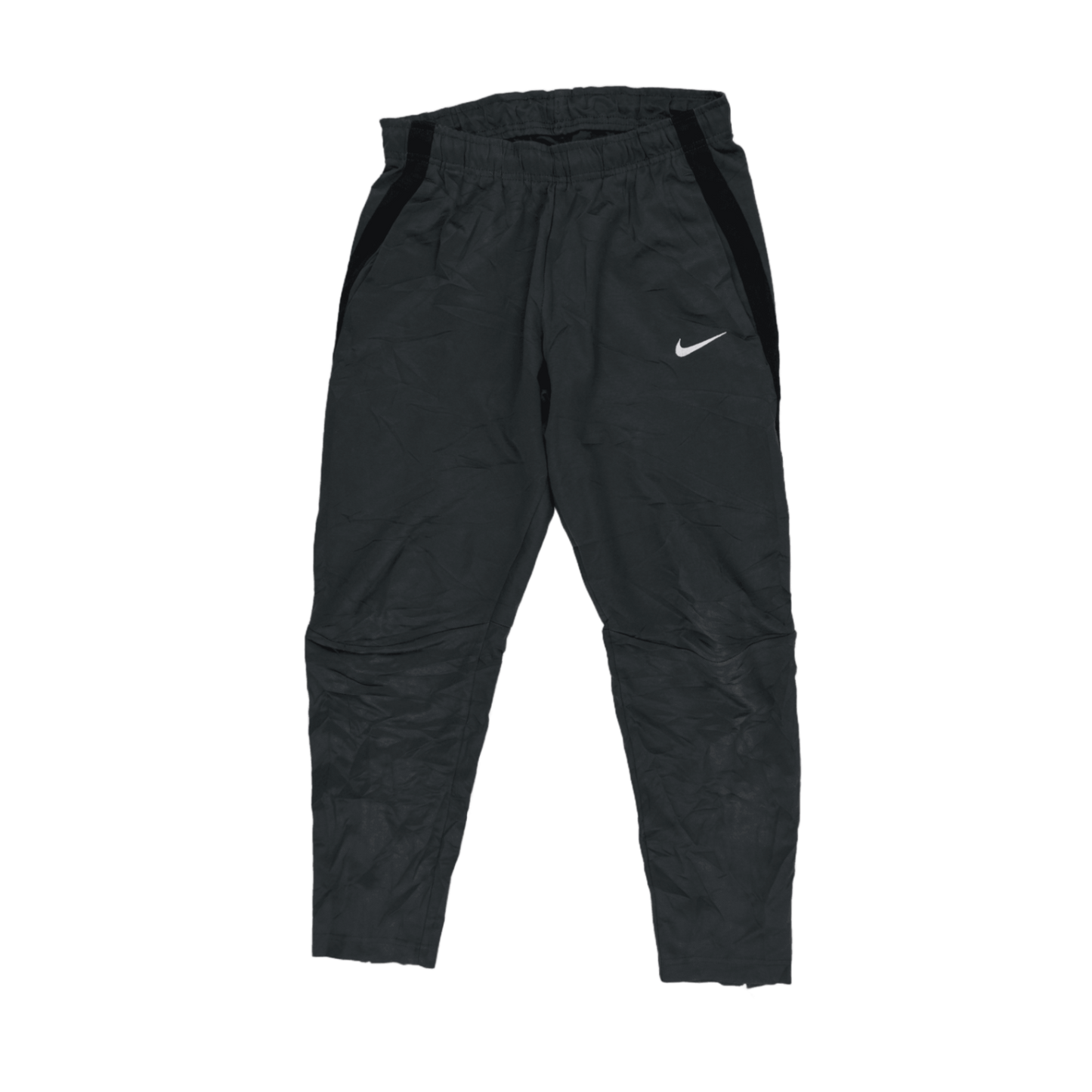 Nike Grey Athletic Joggers for Men Size Medium 76cm Inseam Polyester