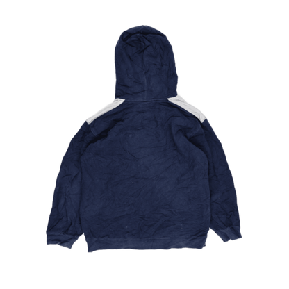 Nike Vintage Navy Blue Basketball Pullover Hoodie Medium Cotton Blend Unisex